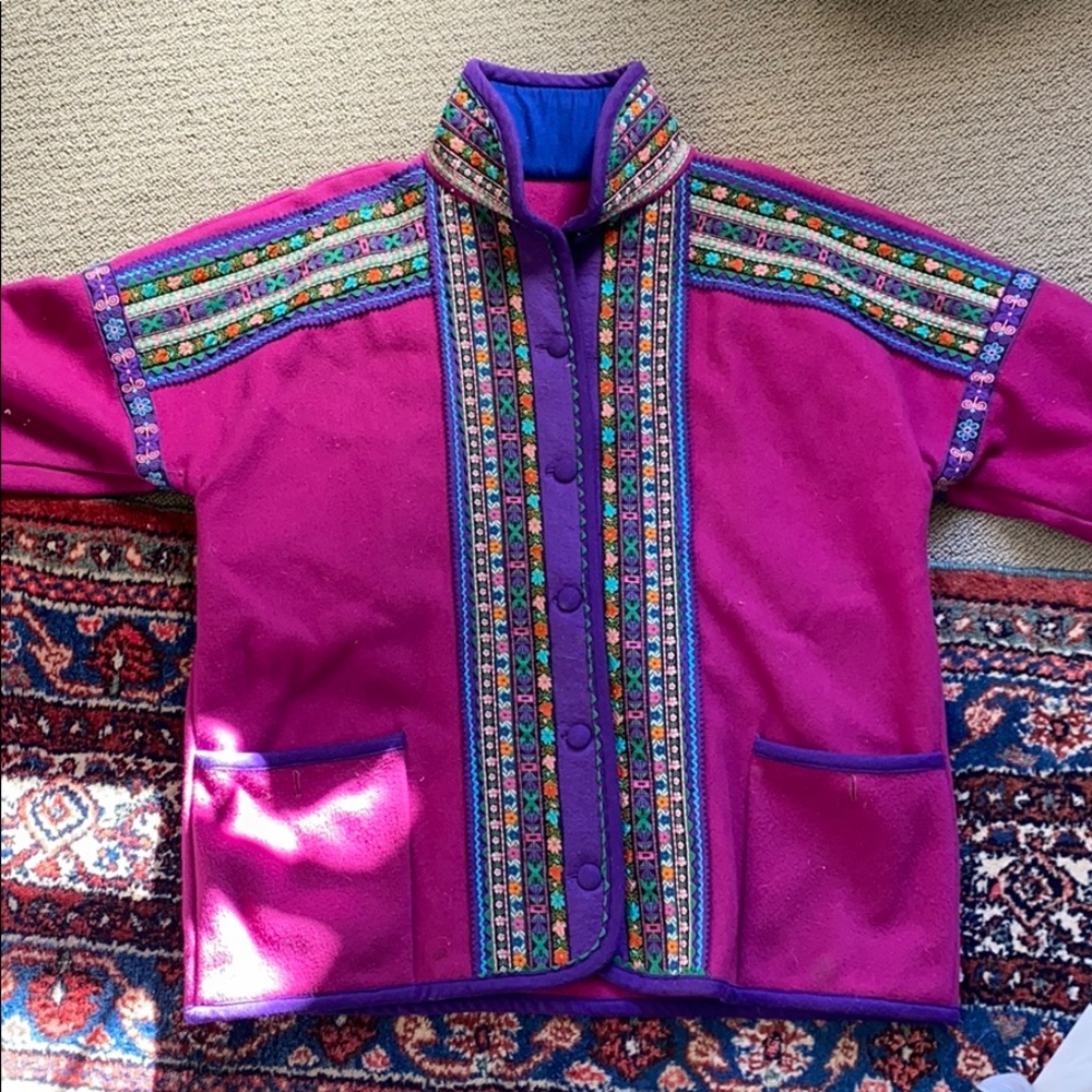 Samii Clothes 100% Wool Coat Vermont